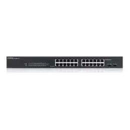 Zyxel GS1900-24 - Commutateur - intelligent - 24 x 10 - 100 - 1000 + 2 x Gigabit SFP (liaison mon... (GS1900-24-EU0102F)_2